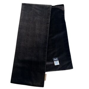 D&G Plaid Velvet Scarf